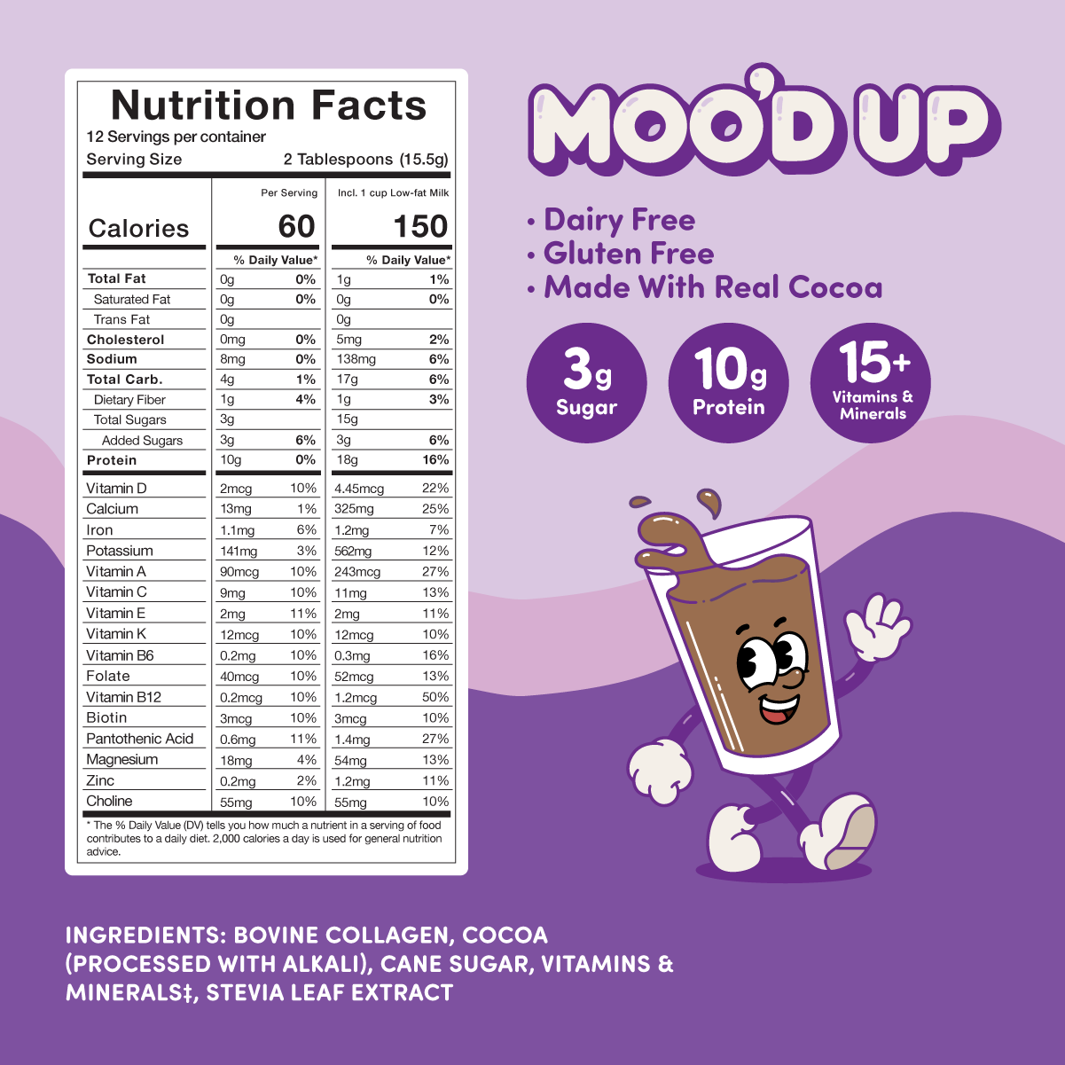 Moo’d Up Chocolate Milk Mix