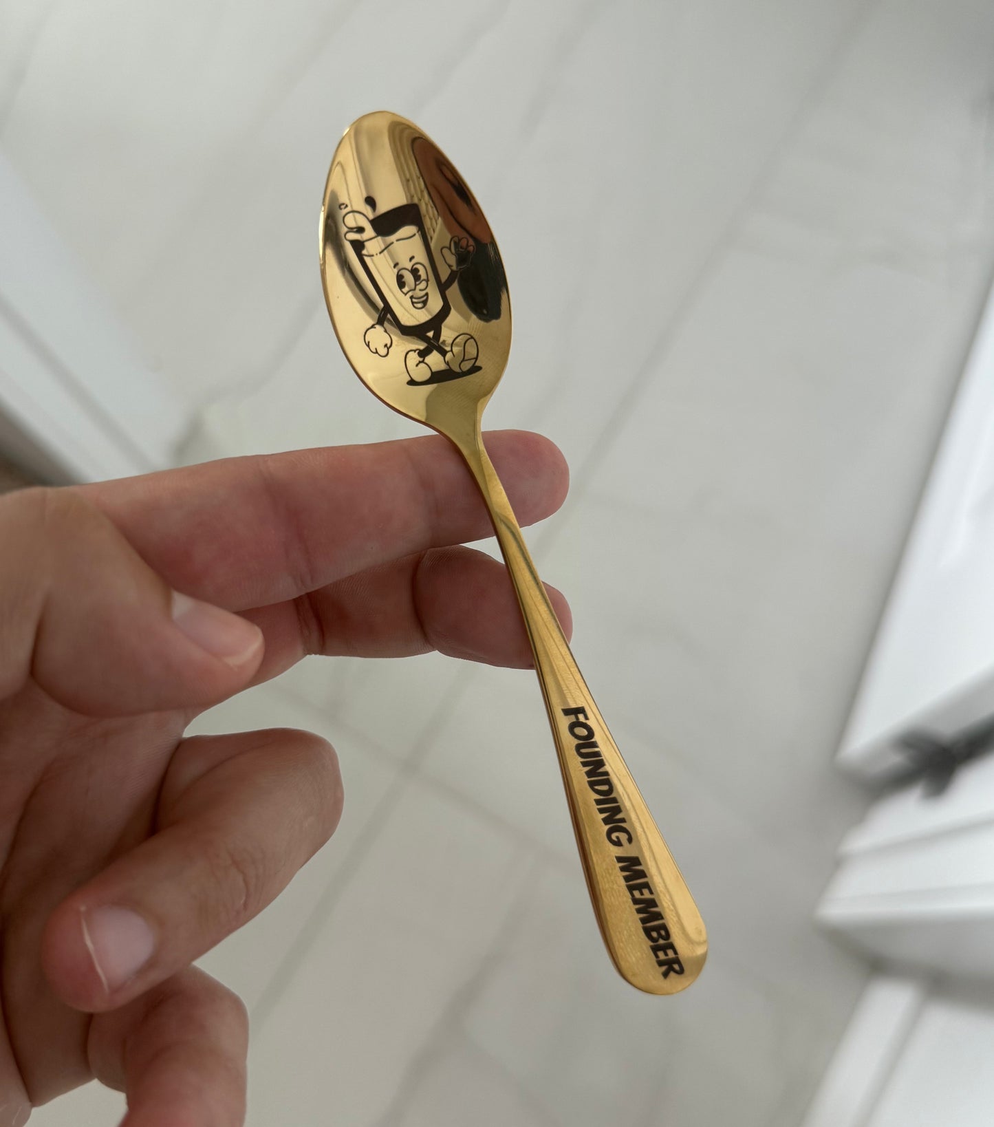 Moo'd Up Golden Spoon
