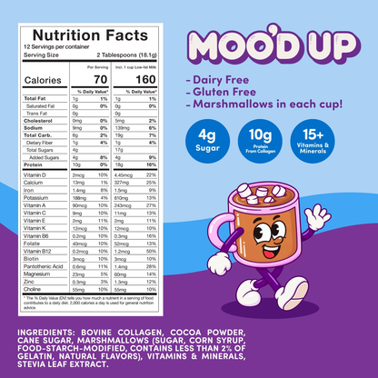 Moo'd Up Hot Cocoa with Marshmallows