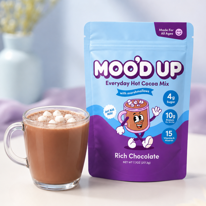 Moo'd Up Hot Cocoa with Marshmallows