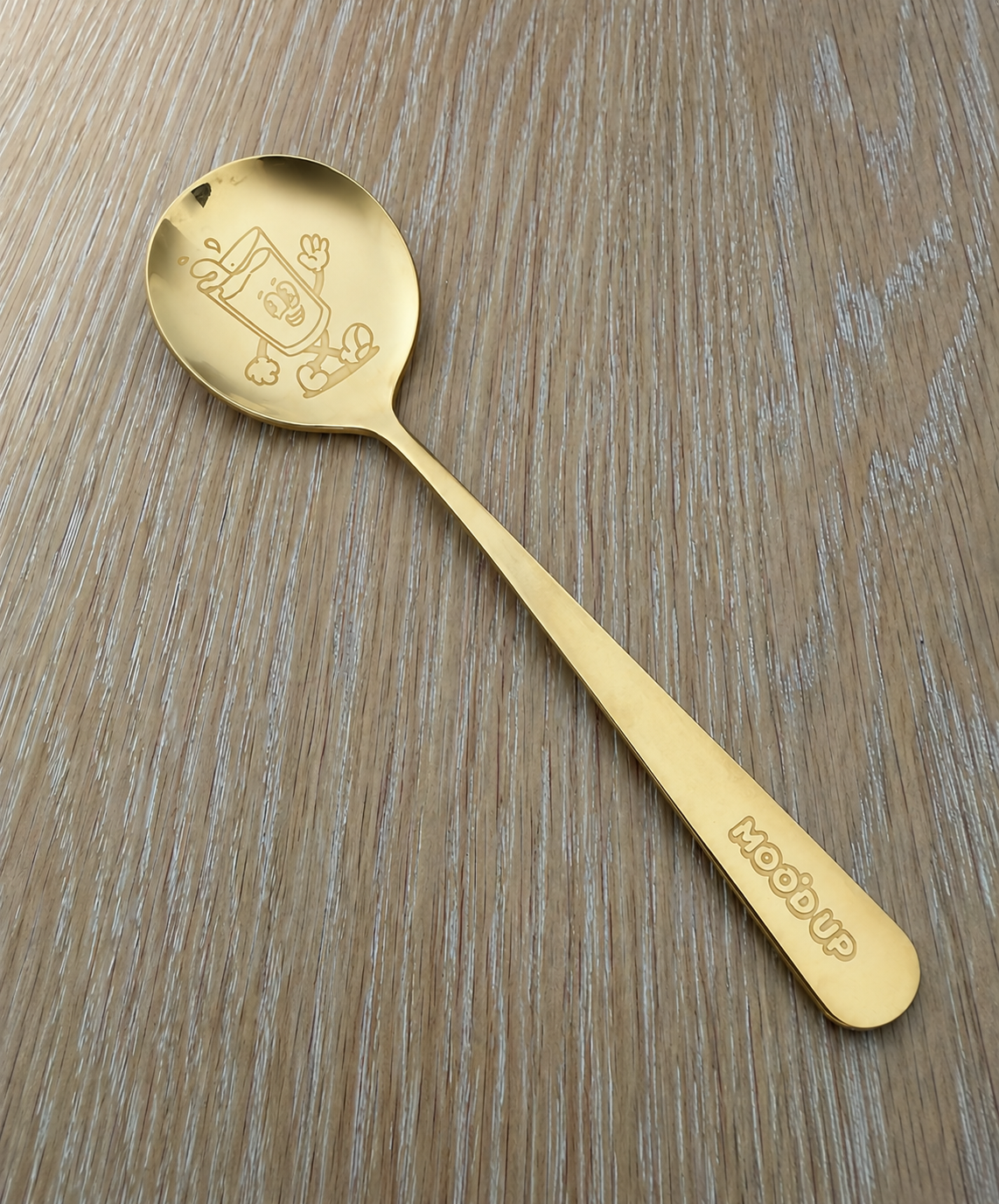 Moo'd Up Golden Spoon