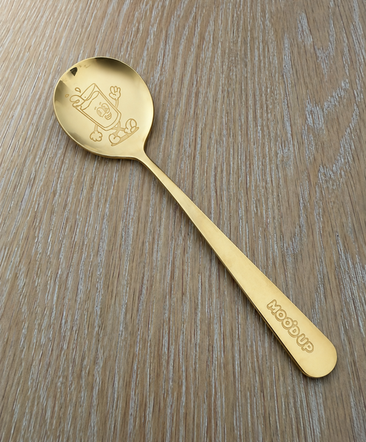Moo'd Up Golden Spoon